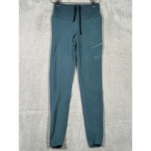 Nike Epic Luxe Run Division Pants Womens S Pocket Reflective Athletic DA1272-393